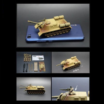 ISU-152 Bouwkit 1:72 Schaalmodel - Russische Leger Tank Plastic Hobby Doe-het-zelf Model