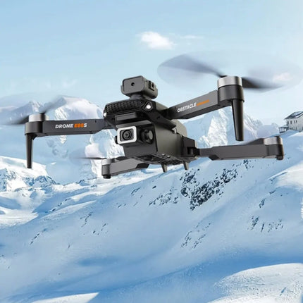 E88 Pro RC Drone met Camera - Quadcopter Obstakel Vermijden Speelgoed met Brushless Motor Grijs