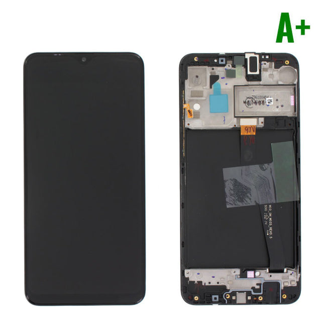 Samsung Galaxy A10 A105 Scherm (Single Hole Camera) (Touchscreen + AMOLED + Onderdelen) A+ Kwaliteit - Zwart