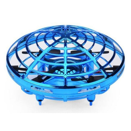 Mini RC UFO Drone Quadcopter Helikopter Speelgoed Blauw