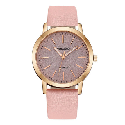 Kwarts Horloge Dames - Anoloog Luxe Uurwerk voor Vrouwen Roze
