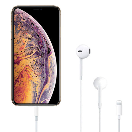 Lightning Wired Oortelefoon Earphones voor iPhone Buds Oortjes Ecouteur met Microfoon Oortelefoon Wit