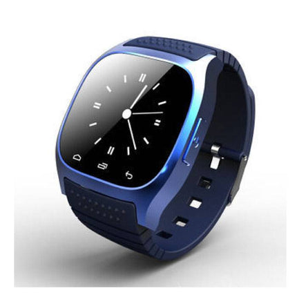 Originele M26 Smartwatch Smartphone Fitness Sport Activity Tracker Horloge OLED Android iOS iPhone Samsung Huawei Blauw