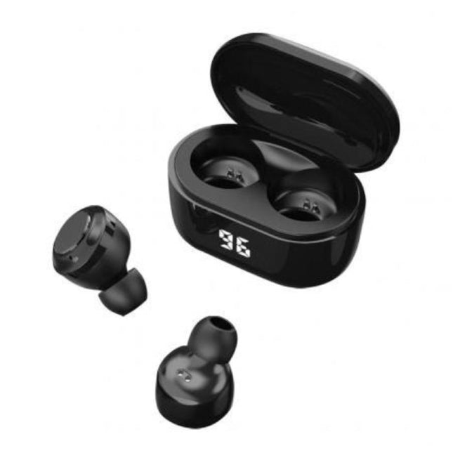 A6 Draadloze Oortjes - True Touch Control TWS Oordopjes Bluetooth 5.0  Wireless Ear Buds Earphones Oortelefoon Zwart