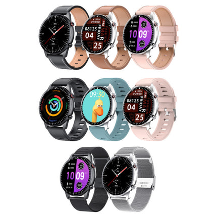 2021 Sport Smartwatch - Silicoon Bandje Fitness Activity Tracker Horloge Android - Blauw