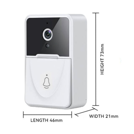 X3 Draadloze Deurbel met Camera en WiFi - Intercom Smart Home Security - IR Night Vision en Bewegingsdetectie