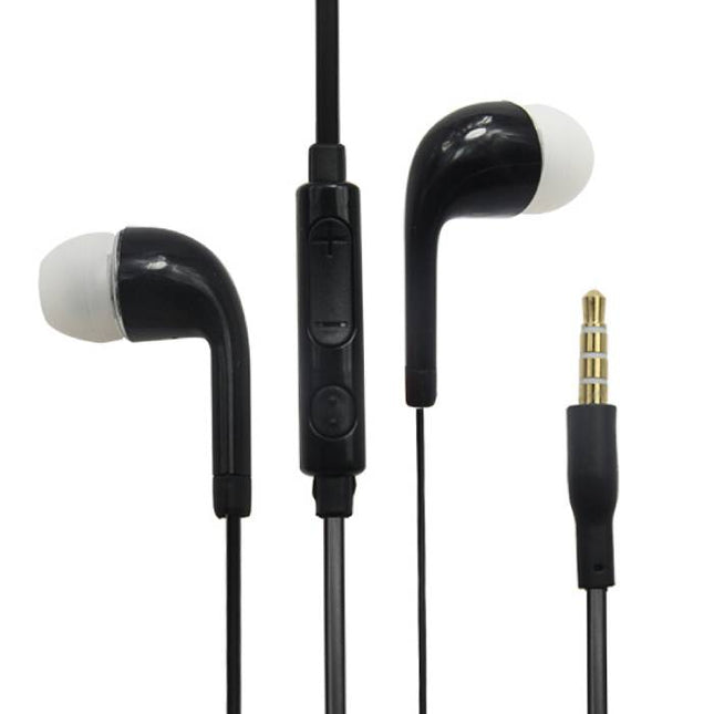 Voor Samsung Galaxy Earphones Oortjes Ecouteur Oortelefoon Zwart - Helder Geluid