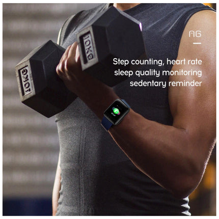 Sports Smartwatch BIONIC X1 Fitness Sport Activity Tracker Smartphone Horloge iOS Android iPhone Samsung Huawei Blauw