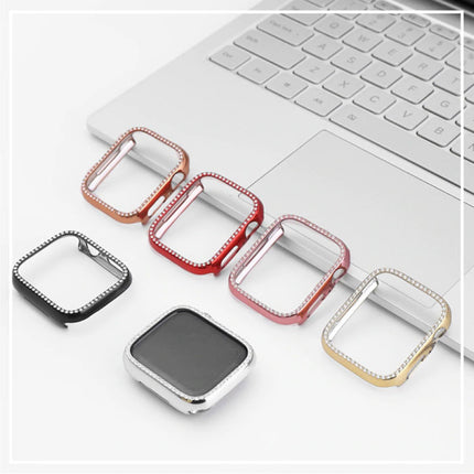 Diamond Hoesje voor iWatch Series 41mm - Hard Bumper Case Cover Transparant