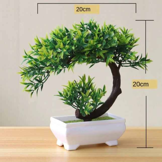 Kunst Bonsai Boom - Planten Nep Plant Plastic Decoratie Ornament