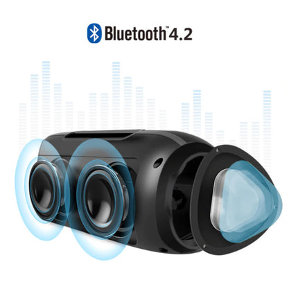 Draadloze Luidspreker Externe Speaker Wireless Bluetooth 4.2 Speaker Soundbar Box Zwart