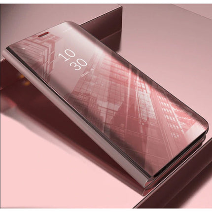 Xiaomi Redmi K30 Pro Smart Spiegel Flip Case Cover Hoesje Roze