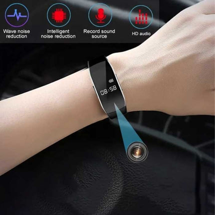 Security Camera Horloge Smartband DVR Camera - 1080p - 128 GB Ingebouwd Geheugen