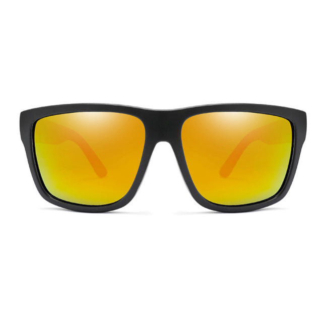 Vintage Zonnebril - UV400 en Gepolariseerde Filter voor Mannen en Vrouwen - Rood