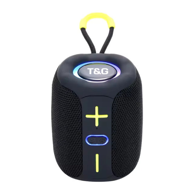TG658 Draadloze Luidspreker - 1200mAh Batterij - Bluetooth 5.3 Subwoofer HiFi TF Radio - Zwart