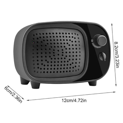 4K Camera Luidspreker met WiFi - Babysit Intercom Smart Home Security Night Vision  Zwart