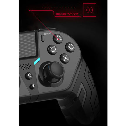 Elite Gaming Controller voor PlayStation 4 - PS4 Bluetooth Gamepad met Vibratie Groen