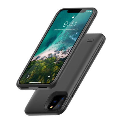 iPhone 11 Pro Max Powercase 6200mAh Powerbank Hoesje Oplader Batterij Cover Case Zwart