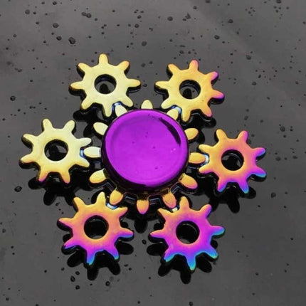 Fidget Spinner - Anti Stress Hand Draaier Speelgoed Toy R118 Metaal Chroma