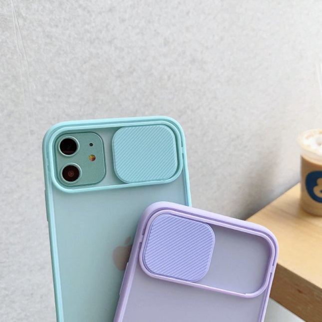 iPhone 6 Plus Camera Bescherming Hoesje - Zachte TPU Transparante Lens Case Cover Donkerblauw