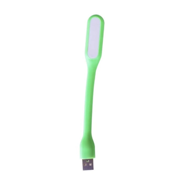 USB LED Lampje - Draagbare Leeslamp Flexibel Nachtlamp Verlichting Groen