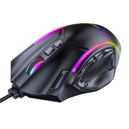 X15 Optische Gaming Muis Bedraad - 12 Knoppen met Macro's - RGB Kleuren - Rechtshandig met DPI Aanpassing tot 12800 DPI - Zwart