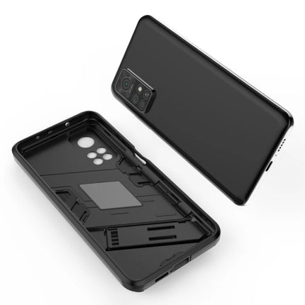 Xiaomi 12 Hoesje met Kickstand - Shockproof Armor Case Cover Blauw