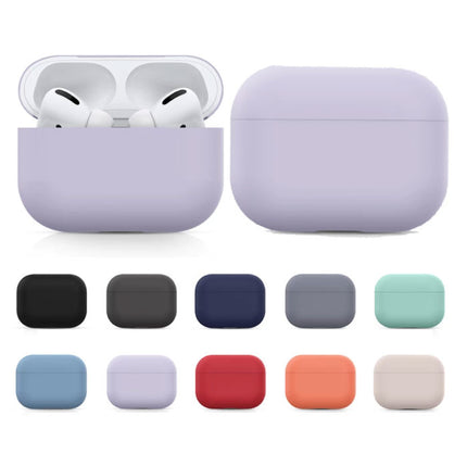 Flexibel Hoesje voor AirPods Pro - Silicone Skin AirPod Case Cover Soepel - Geel