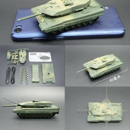 Leopard 2A5 Bouwkit 1:72 Schaalmodel - Duitse Leger Tank Plastic Hobby Doe-het-zelf Model