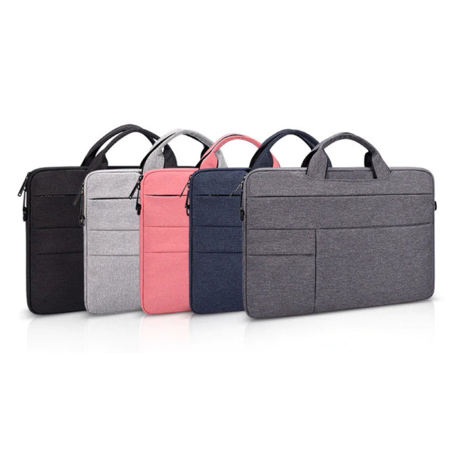 Draagtas met Riem voor Macbook Air Pro - 14 inch - Laptop Sleeve Case Cover Roze