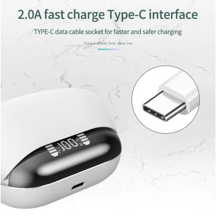TWS-X9 Draadloze Bluetooth Oortjes Earphones Earbuds  Ear Wireless Buds Oortelefoon Zwart