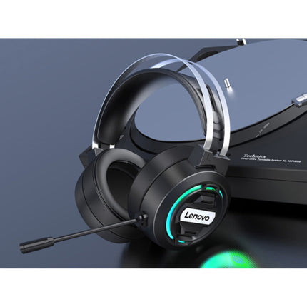 H401 Gaming Koptelefoon met 7.1 Surround Sound - USB Aansluiting Headset met Microfoon DJ Headphones Zwart