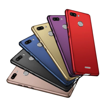 Xiaomi Redmi 8 Full Cover - 360° Body Hoesje Case + Screenprotector Tempered Glass Rood