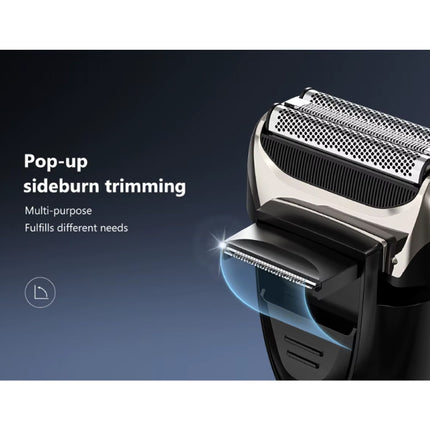 Scheerapparaat met LED Display - Elektrsiche Tondeuse Baard Trimmer Draadloos Scheermachine - Blauw