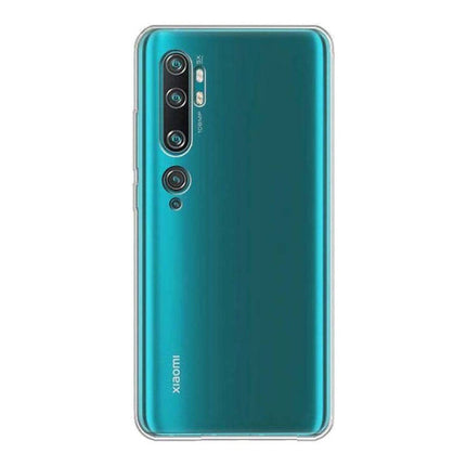 Xiaomi Mi Note 10 Full Body 360° Hoesje - Volledige Bescherming Transparant TPU Silicone Case + PET Screenprotector