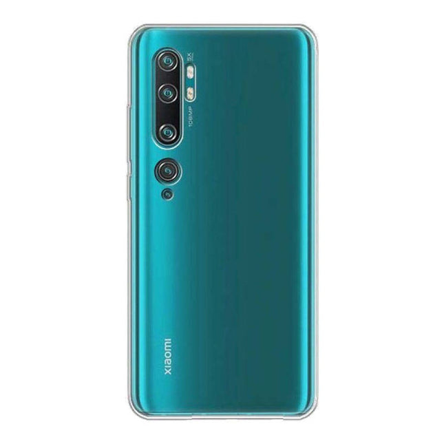 Xiaomi Mi Note 10 Full Body 360° Hoesje - Volledige Bescherming Transparant TPU Silicone Case + PET Screenprotector