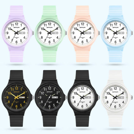 Minimalist Horloge voor Dames - Waterdicht Glow in the Dark Uurwerk Groen