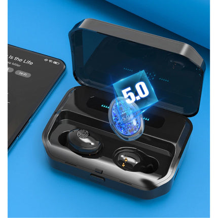 Draadloze Oortjes met Powerbank Oplaaddoosje 2600mAh - True Touch Control TWS Bluetooth 5.0 Oordopjes Earphones Earbuds Oortelefoon 