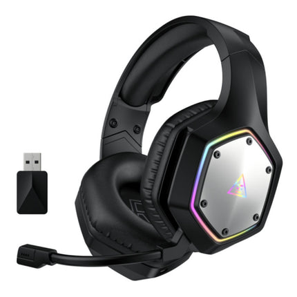 E1000 WT Draadloze Gaming Headset - Koptelefoon met Microfoon Bluetooth 7.1 Surround Zwart 