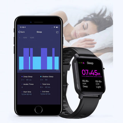 M2 Fitness Activity Tracker Smartwatch Sport Smartband Smartphone Horloge iOS / Android Roze