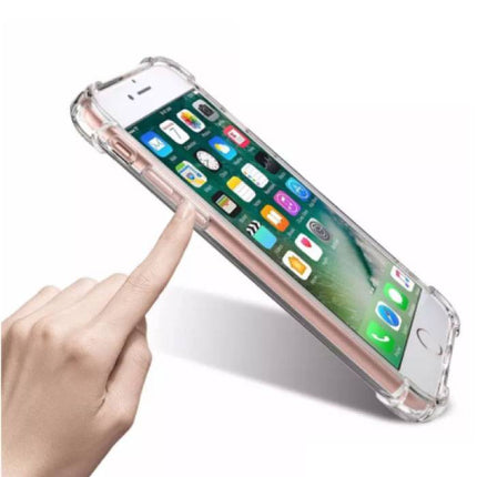 iPhone XS Transparant Clear Bumper Case Cover Silicone TPU Hoesje Anti-Shock 