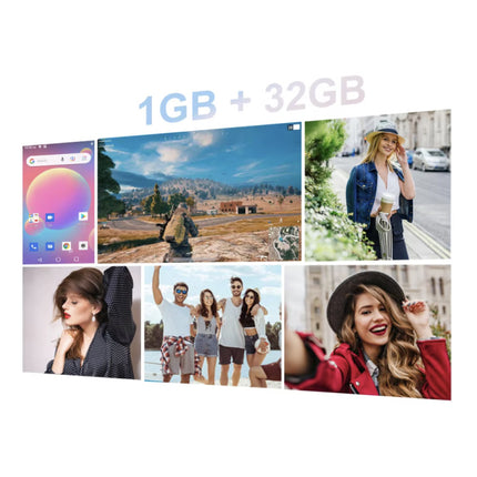 J10 Mini Smartphone - 1 GB RAM - 32 GB Opslag - 5 MP Camera - 2350mAh Batterij - Zwart