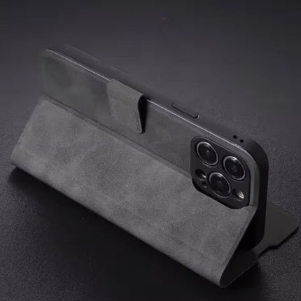 Xiaomi Poco X6 Flip Case - Wallet Cover Portefeuille Kunstleer Hoesje - Zwart