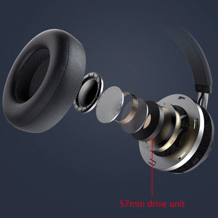 BT5 Draadloze Koptelefoon - Bluetooth 5.0 Wireless Headphones Stereo Studio Headset Zwart