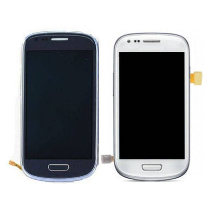 Samsung Galaxy S3 Mini Scherm (Touchscreen + AMOLED + Onderdelen) A+ Kwaliteit - Blauw/Wit
