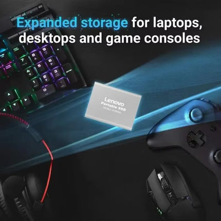 Externe SSD Kaart - USB Harde Schijf - 4 TB - Geheugen Kaart voor PC / Laptop - Zilver