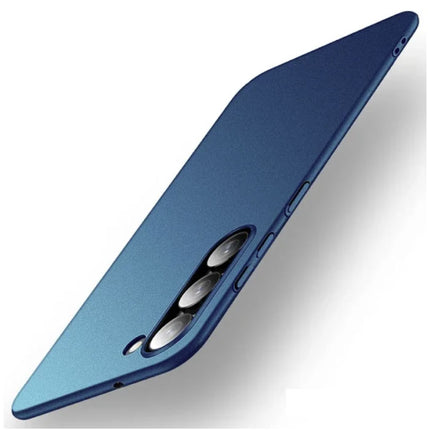Ultra Dun Hoesje voor Samsung Galaxy S21 - Hard Plastic Case Cover - Matte Cyaan