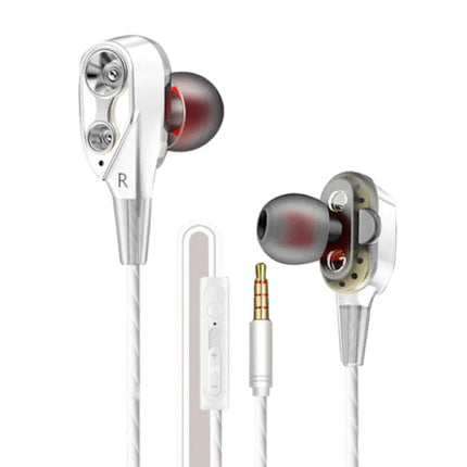 Z2 Wired Earphones Oortjes Ecouteur met Microfoon Oortelefoon Wit