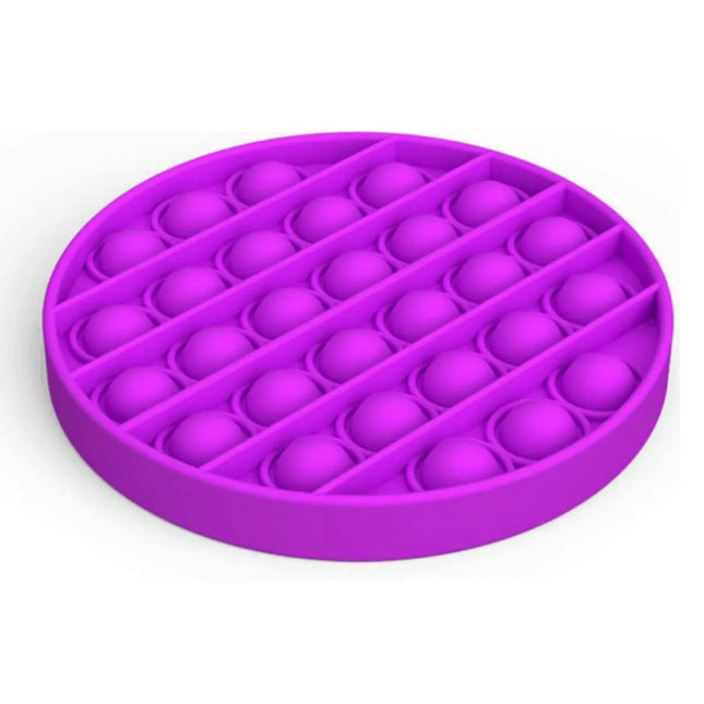 Pop It - Fidget Anti Stress Speelgoed Bubble Toy Siliconen Paars