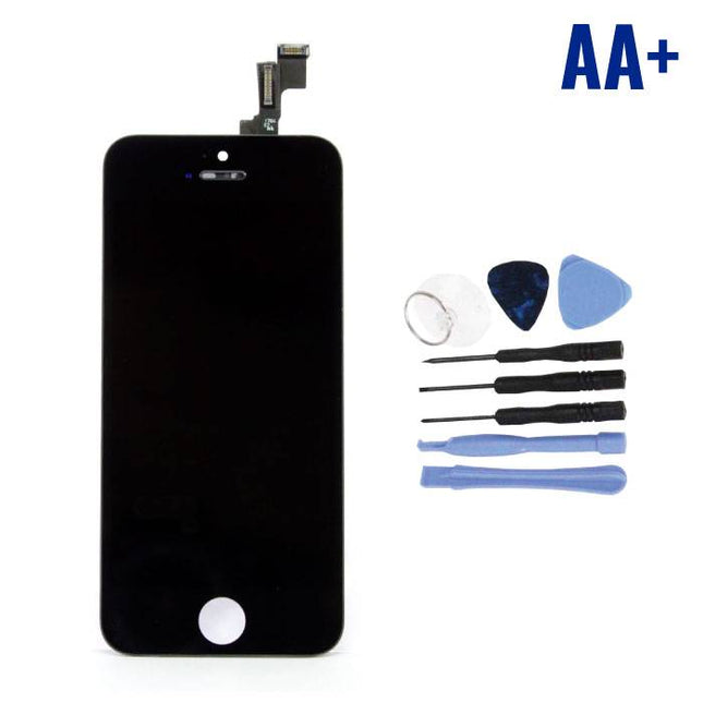 iPhone 5C Scherm (Touchscreen + LCD + Onderdelen) AA+ Kwaliteit - Zwart + Gereedschap